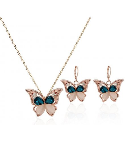 SET158- Modern Butterfly Jewelry Set